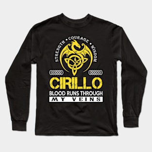 CIRILLO Long Sleeve T-Shirt